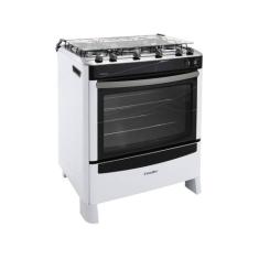 Fogão 5 Bocas Esmaltec Branco Topázio, Branco, Bivolt