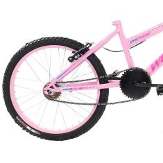 Bicicleta Infantil Feminina Passeio Aro 20 Wendy Com Cesta-Feminino