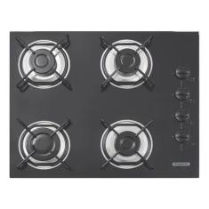 Cooktop Fogão A Gás 55x45cm 4 Bocas Vidro Bivolt Tramontina