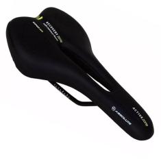 Selim Absolute Atletic Foam 2354h Vazado Cavidade Bike Preto