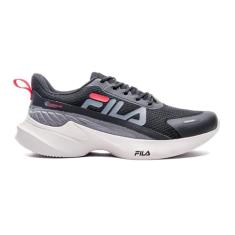 Tenis Fila Progress Lite Masculino, Black/Graphite/Flame Scarlet, 44
