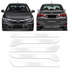 Kit Bumper Parachoque Protetor Universal Transparente Grande - SPORTIN