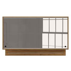 Armário Aéreo Bartira Amazonita com 2 Portas