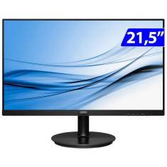 Monitor Gamer 221V8LB VA 21,5 Wide Full HD HDMI VGA Philips