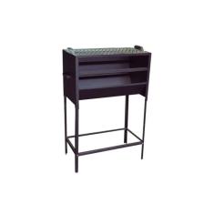 Churrasqueira Popular Abaulada Fechada Com Grelha