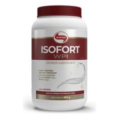 Isofort WPI Whey Protein Isolado Vitafor 900g Sabor Neutro, Neutro, 90