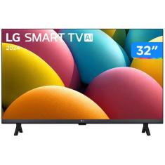 Smart tv lg 32'' led hd mod 32lr600bpsa thinq ai wifi, 32"