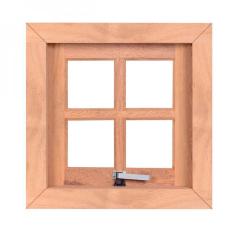 Vitrô Maxim Ar Quadriculado 60cmx60cmx12cm VE901 Esel Marroml