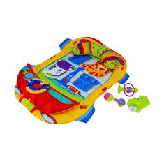 Tapete De Atividades Musical Carrinho Divertido Pura Diversão Multicor