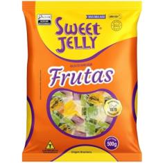 Balas De Algas Marinhas Sweet Jelly Sabor Frutas 500g