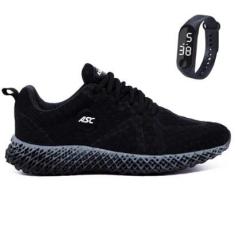 Tênis Feminino Para Academia Caminhada ASC Conforto Com Relógio GT3-Feminino