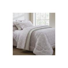 Jogo de Cama Kacyumara Vintage Poá Ives 200 Fios