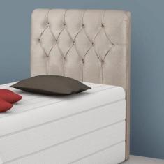 Cabeceira Solteiro Estofada 93cm Grécia - Carmolar