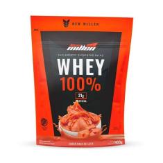 Whey 100% Refil (900g) - Sabor: Doce de Leite - New Millen