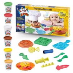 Kit Massinha De Modelar Diver Massa Fazendo Massas Divertoys - Diver T
