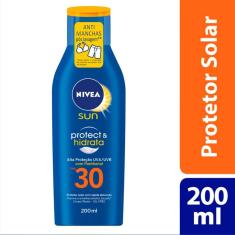 Protetor Solar Nivea Sun Protect & Hidrata FPS 30 Loção 200ml