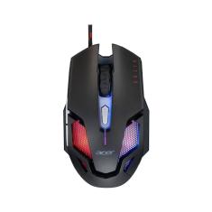 Mouse Gamer Acer Nitro NMW200, 6 Botões, 7200 DPI Preto/Vermelho