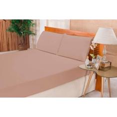 Jogo De Cama Queen Ponto Palito Elegance 3 Peças 180F - RT MAGAZINE, C