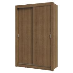 Guarda-roupa Solteiro 2 Portas de Correr Rustic Milano Madesa
