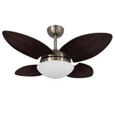 Ventilador De Teto Volare Vd28 Mini Bronze Pétalo 4 Pás 127v