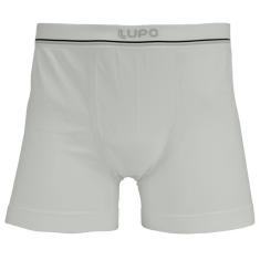 Cueca Boxer Lupo Microfibra Branca