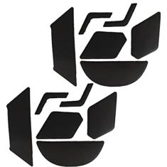 ZEZEFUFU Teflon 0,65 mm Mouse Feet Patins Gaming Mouse Adesivo Protetor para Logitech G900 Acessórios de Mouse