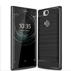 Capa para Sony Xperia XA2 Plus, toque macio, proteção total, anti-arranhões e impressões digitais + capa de celular resistente a arranhões para Sony Xperia XA2 Plus