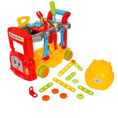Caminhão Mechanic Truck com Ferramentas Infantil - Maral