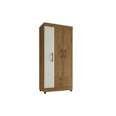 Guarda Roupa Lion 3 portas 2 gavetas com chave  - Móveis Leão