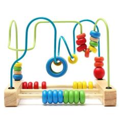 Aramado Grande MDF Brinquedo Montessori Educativo Grande Madeira Brinq