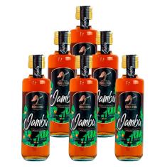 Cachaça Mista de Jambu Indiazinha 250ml 6 Unidades