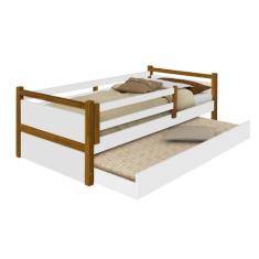 Bicama Solteiro Bel Branca e Mel - CasaH