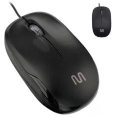Mouse Usb Com Fio emborrachado e super macio