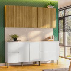 Armários para Cozinha com Balcão com Tampo - Art 6 Peças
