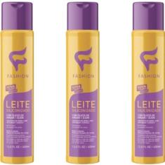 Creme Para Pentear Fashion Leite Siliconizado Com Óleos de Argan + Ojo