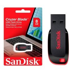 Pen Drive Cruzer Blade 8GB- Sandisk