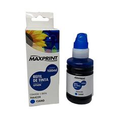 Refil de tinta Maxprint Compatível Epson T664220/T673220 No.664C/673C Ciano, Normal