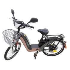 Bicicleta Eletrica Eco 350W Preta   - Sousa Bike