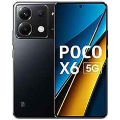 Smartphone Xiaomi Poco X6 5G 256 GB/12 GB de RAM preto [Modelo 23122PCD1G]