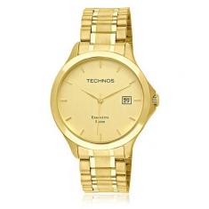 Relógio Masculino Technos Classic Steel 1S13bwtdy4x Gold