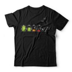 Camiseta Battery Life-Unissex