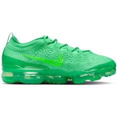 Nike Tênis de corrida feminino Air Vapormax 2023 Flyknit, Verde choque/verde estádio/verde lúcido, 35