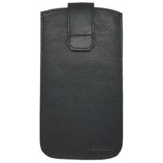 Capa Capinha Horizontal Couro Legítimo com Alça e Fecho Cinto Para Cal