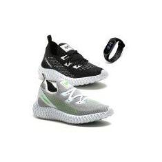 Kit 2 Tenis Masculino Treino Academia Corrida Caminhada Fitness + Relo