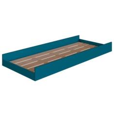 Cama Auxiliar Infantil Para Colchão 78x188cm Infix C06 Azul - Mpozenat