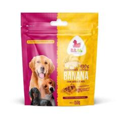 Petisco Natural Papapetisco Banana com Aveia e Mel para Cães Adultos -