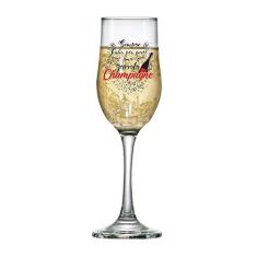 Taça de Champagne Decorada Barcelona 210ml - Ruvolo
