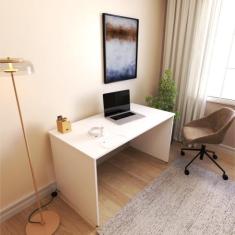 Escrivaninha Mesa Escritório 135cmx70cm 25mm - Bramov Móveis