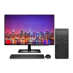 Computador Completo Desktop Intel Core I5 16gb Monitor 19.5" Hdmi Ssd 480gb Windows