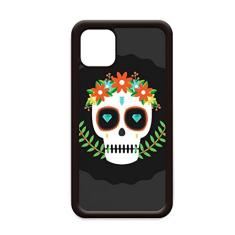 Capa Skulls of The Mexico Day of Dead para iPhone 12 Pro Max para Apple Mini Mobile Case